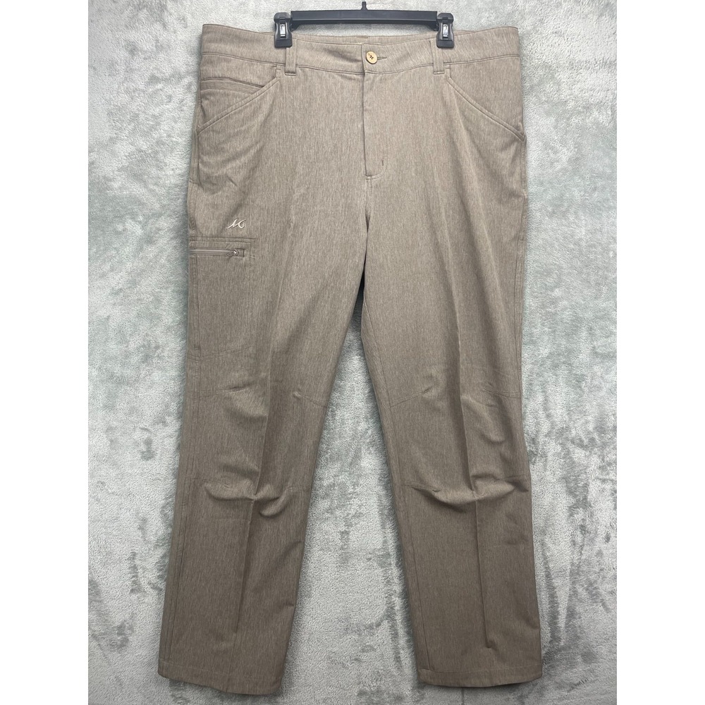 Mojo Sportswear Men's Cargo‎ Pants 2XL (42x33) Brown Fishing Outdoor